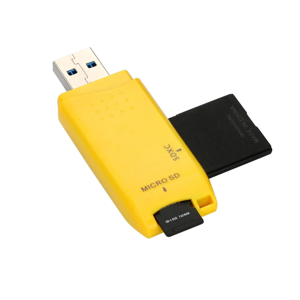 Мини кардридер Супер Скоростной USB 3 0 Micro SD/SDXC TF адаптер для ноутбука Прямая