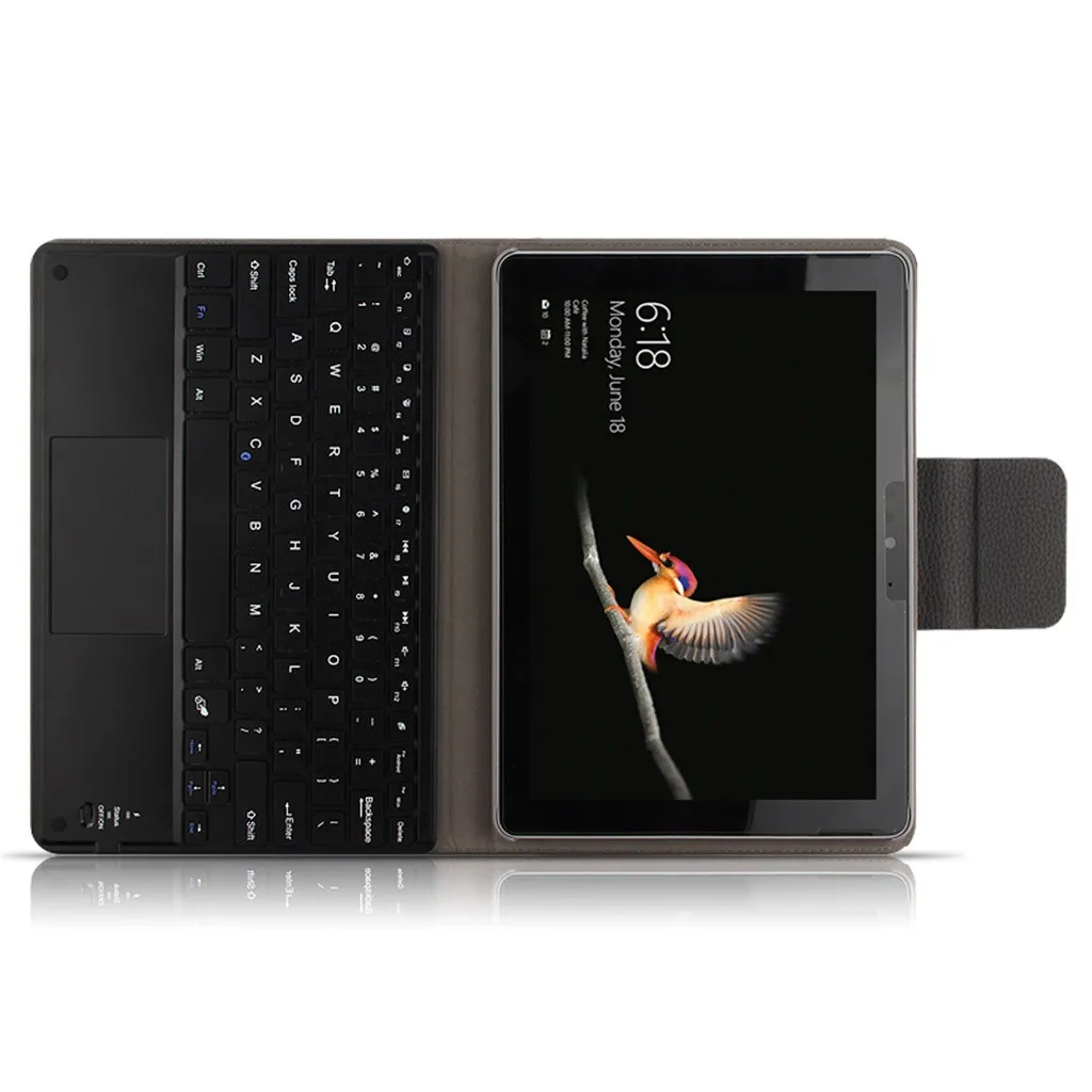 Ouhaobin беспроводная клавиатура с крышкой для поверхности GO 10,0 дюймов MediaPad Bluetooth клавиатура чехол Флип кожаный чехол 0325#2