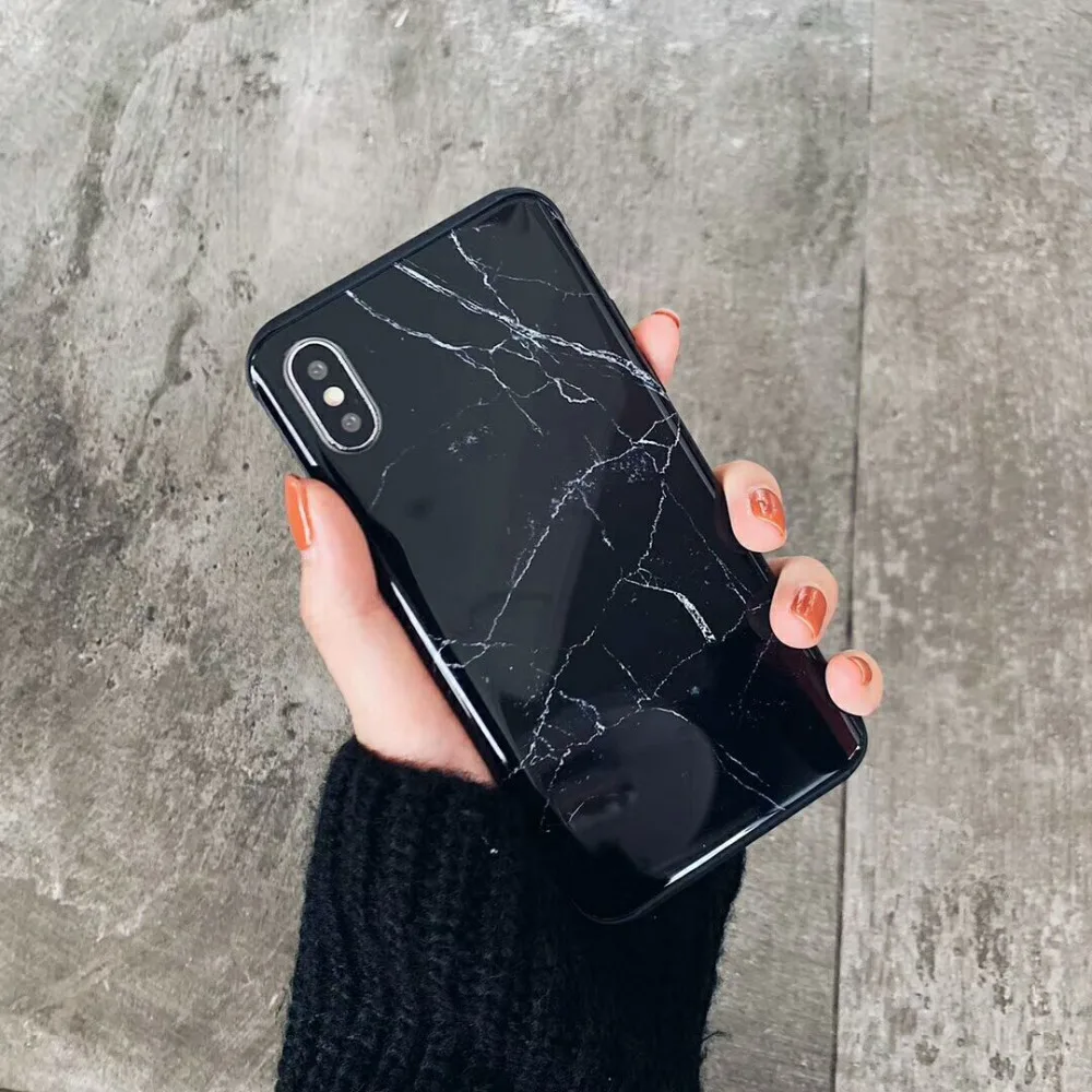 Fashon Curved glass case For iphone X XS Cases Hard Cover MAX Anti-Scratch Glossy Back XR Coque |