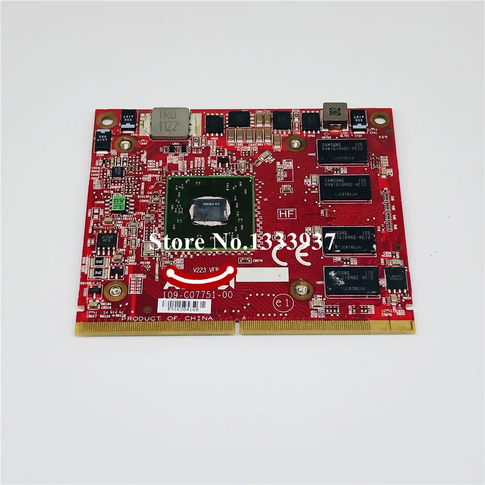 

109-C07751-00 608544-001 HD 5450M HD5450 HD5450M VGA Video Graphics Card 512M 109-C07751-00 For laptop Lenovo B500 B505 B510