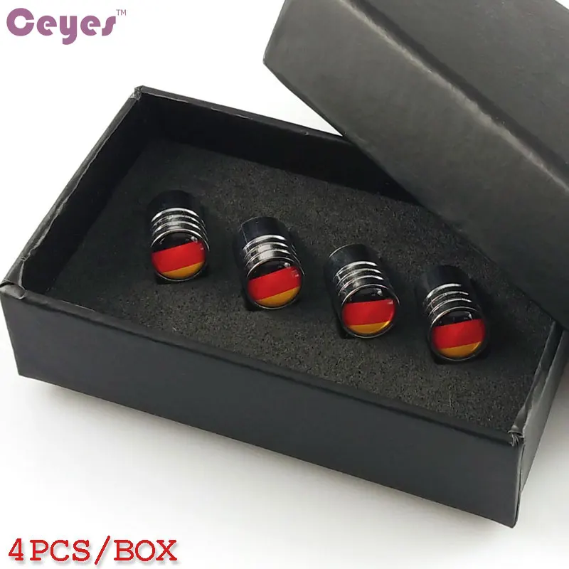 Ceyes автомобильный Стайлинг колесные Шины Клапаны стержень шины Чехол для Hyundai Honda