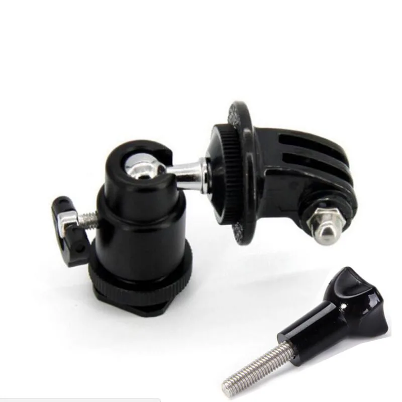 Регулируемый 1/4 винт держатель Штатив фиксированная подставка шаровая Головка с