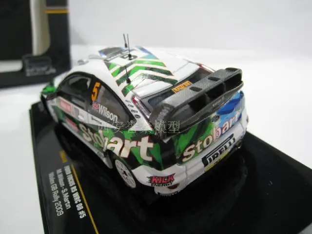 I XO 1:43 Ford Focus RS WRC 08 2009 сплав модель автомобиля литье под давлением металлические игрушки подарок на день рождения для детей мальчиков