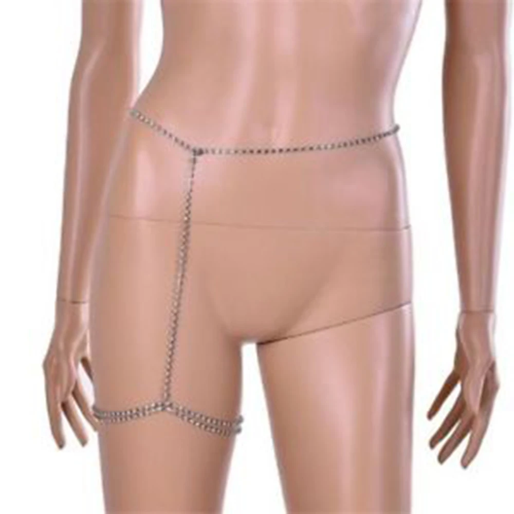 Мода горный хрусталь цепочки для бедер Лето 2019 уличная Женская бижутерия