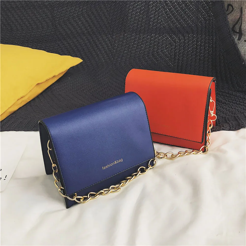Woman Small Tide Port Wind Simple Shoulder Bag Wild Messenger Bag Blue bag Sac A Main Crossbody Bags For Women#LG