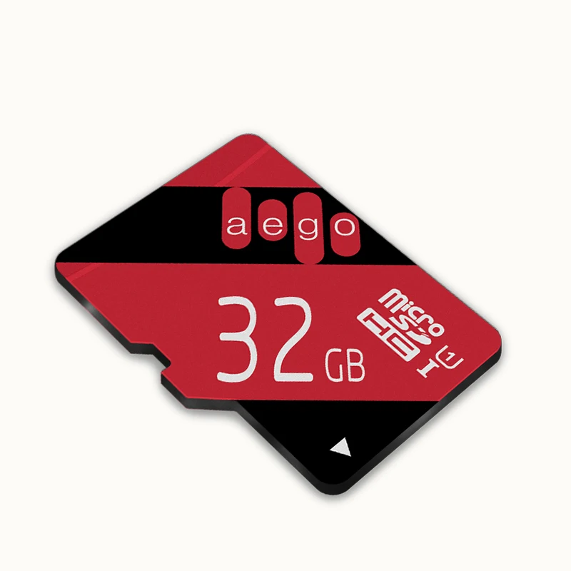 Высокоскоростной micro SD карта AEGO 32 Гб памяти класса 10 UHS-I (U1)/UHS-I (U3) с sd-адаптером |