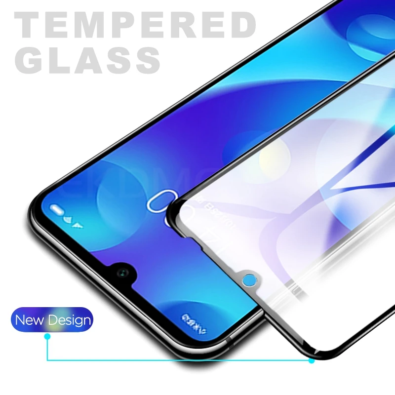 9D Защитная пленка для Xiaomi Mi8 полное покрытие экрана Mi 8 Lite Полное черная