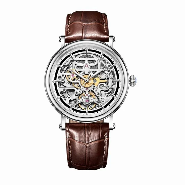 Часы Reef Tiger Artist Series RGA1917 мужские деловые винтажные с циферблатом автоматические