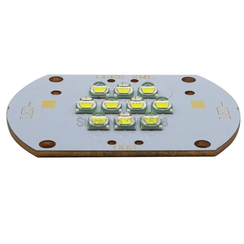 Cree XLamp 100 Вт XM L XML T6 холодный белый теплый нейтральный королевский синий DC 30 В 36 3A