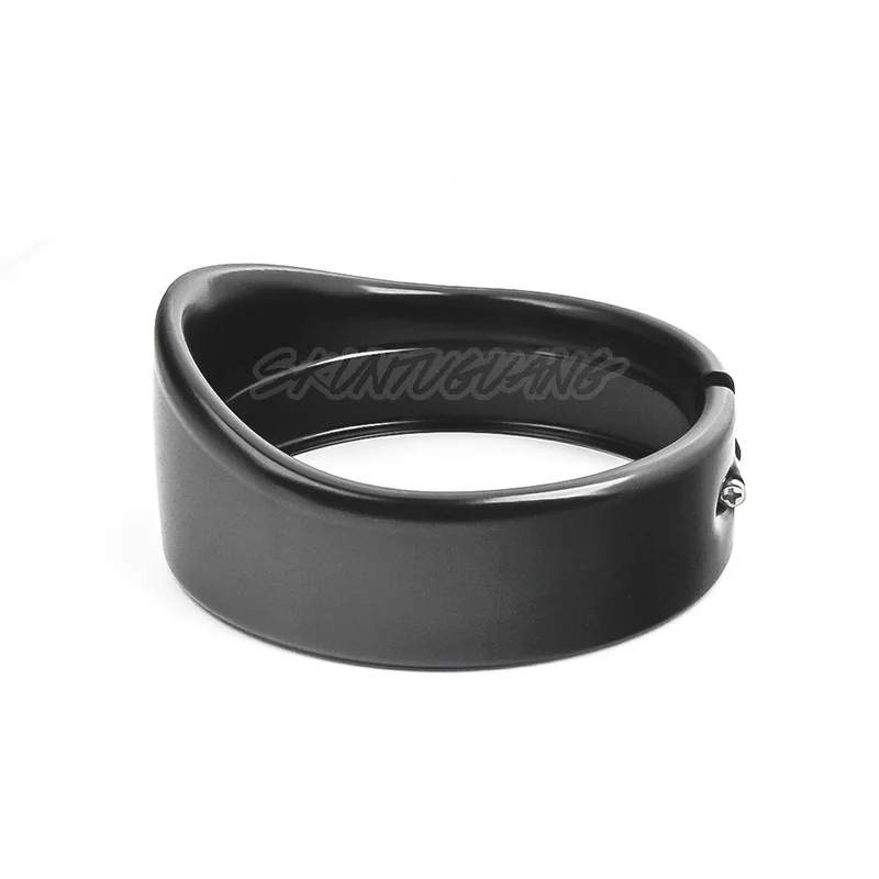" фара отделка кольцо матч вспомогательный дюймов 4,5 дюймов туман свет козырек стиль отделка кольцо для Harley Touring Road King Electra Glide