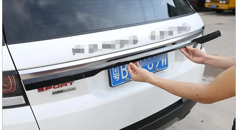 Черные хромированные автомобильные аксессуары для Range Rover Sport 2014 2015 2016 2017 Задняя