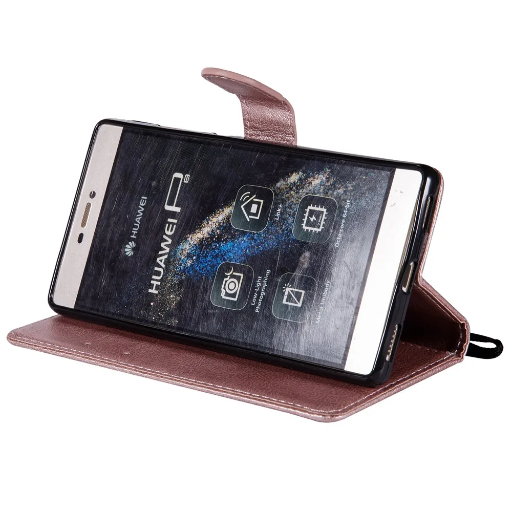 Чехол Кошелек для Huawei P8 GRA UL10 UL00 L09 откидной кожаный чехол коробка P 8