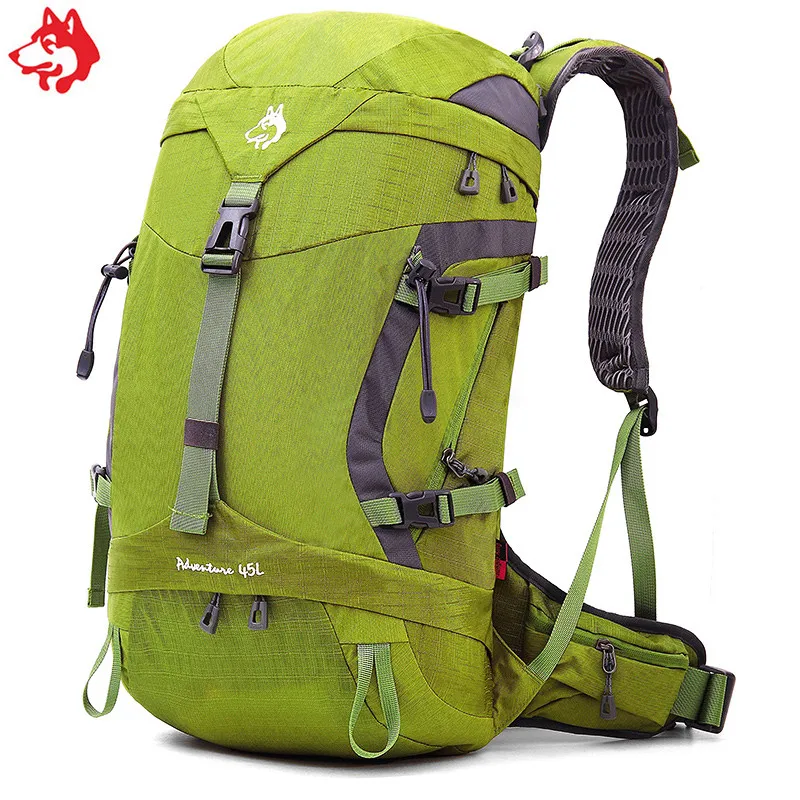 Рюкзак для кемпинга 45 л фиолетовый серый цвет|backpack outdoor|backpack greybackpacks purple |