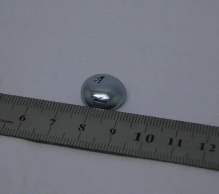 Os Osmium шарик из чистого 99.95% Периодическая таблица редкоземельных драгоценных