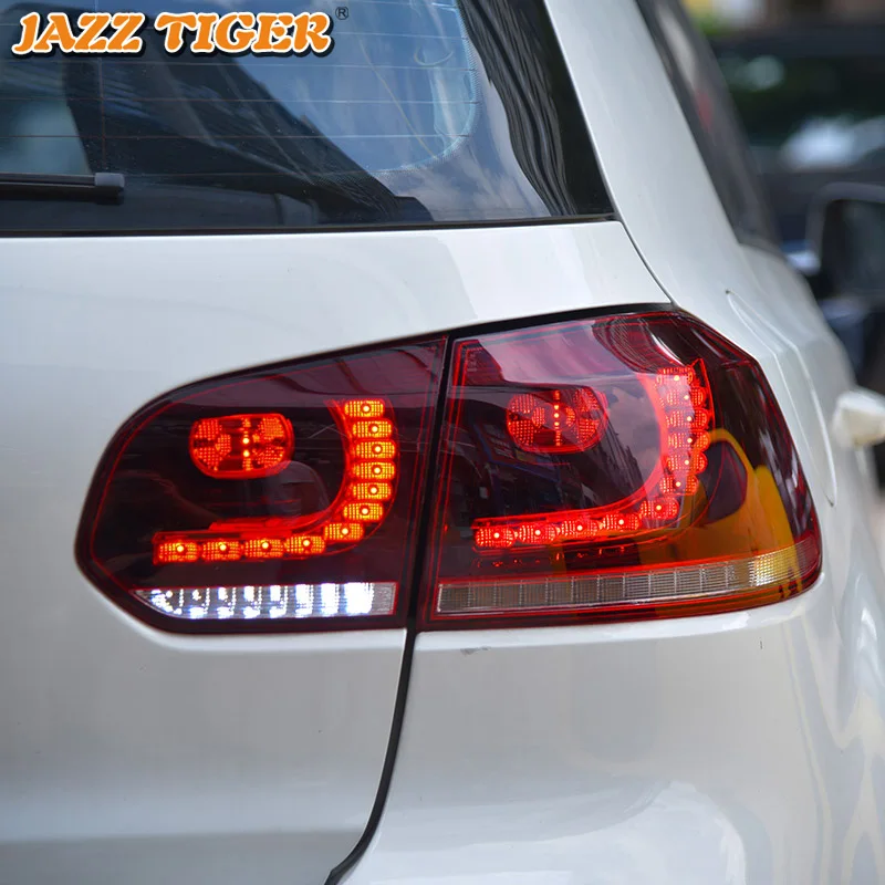 2 шт. автомобиля хвоста светильник в сборе для VW GOLF 6 2008 2013 MK6 светодиодный стоп