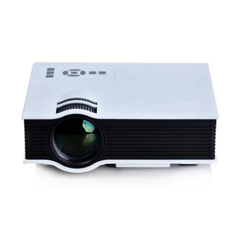 Оригинал UC40 1080 P Мини Пико Портативный HDMI/VGA/USB/SD Цифровой СВЕТОДИОДНЫЙ Проектор