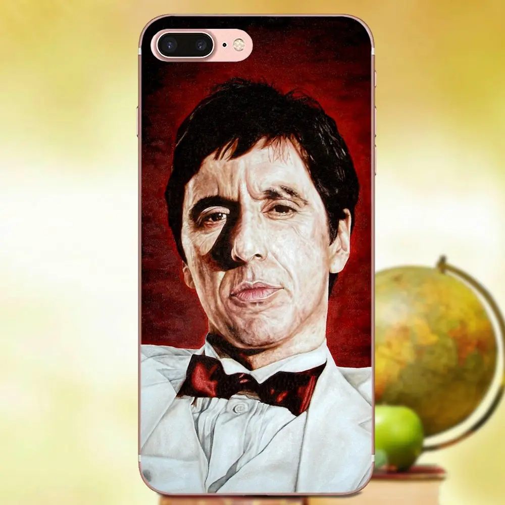 Чехол-накладка из ТПУ Scarface Al Capone для HTC 530 626 628 630 816 820 One A9 M7 M8 M9 M10 E9 Plus U11 Moto G G2 G3 G4 G5 |
