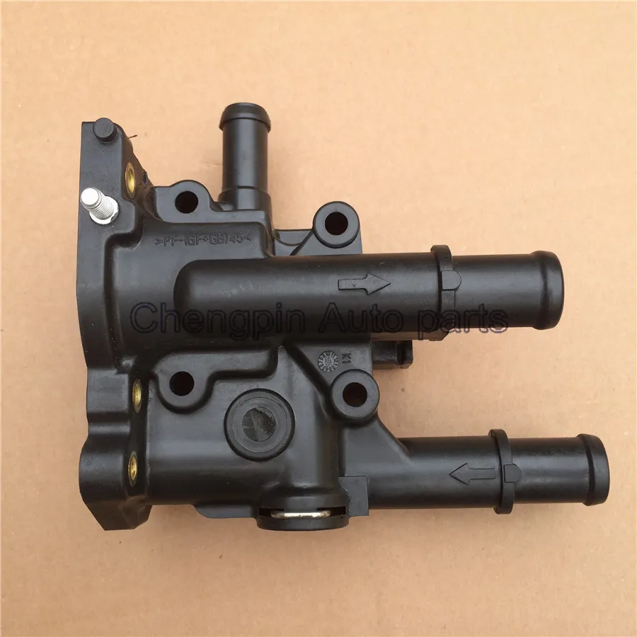 Термостат охлаждающей жидкости двигателя и корпус/крышка в сборе OEM #96984104 96984103