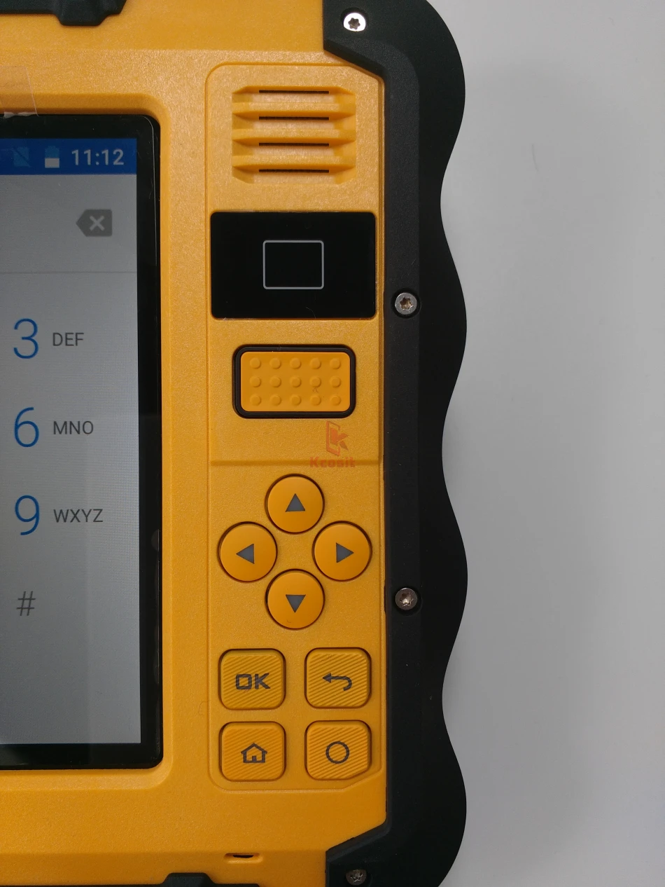 Китайский Прочный промышленный водонепроницаемый планшетный телефон PC UHF VHF PTT радио " 1920x1200 Dual Sim Android 5,1 пылезащитный GNSS gps грузовики