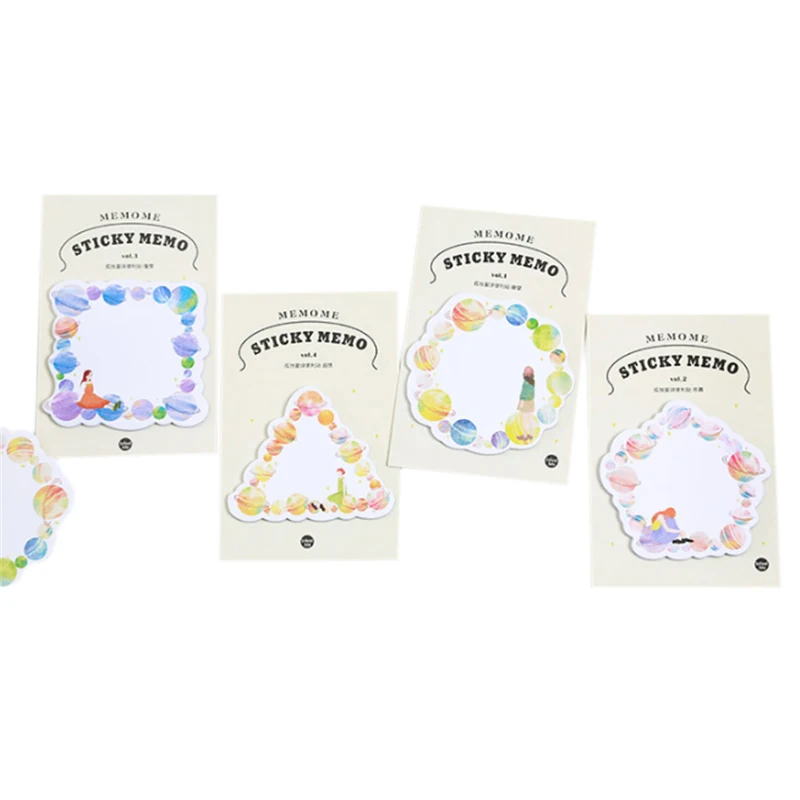 20 упаковок/партия Одинокая планета липкая Памятка напоминание сообщение