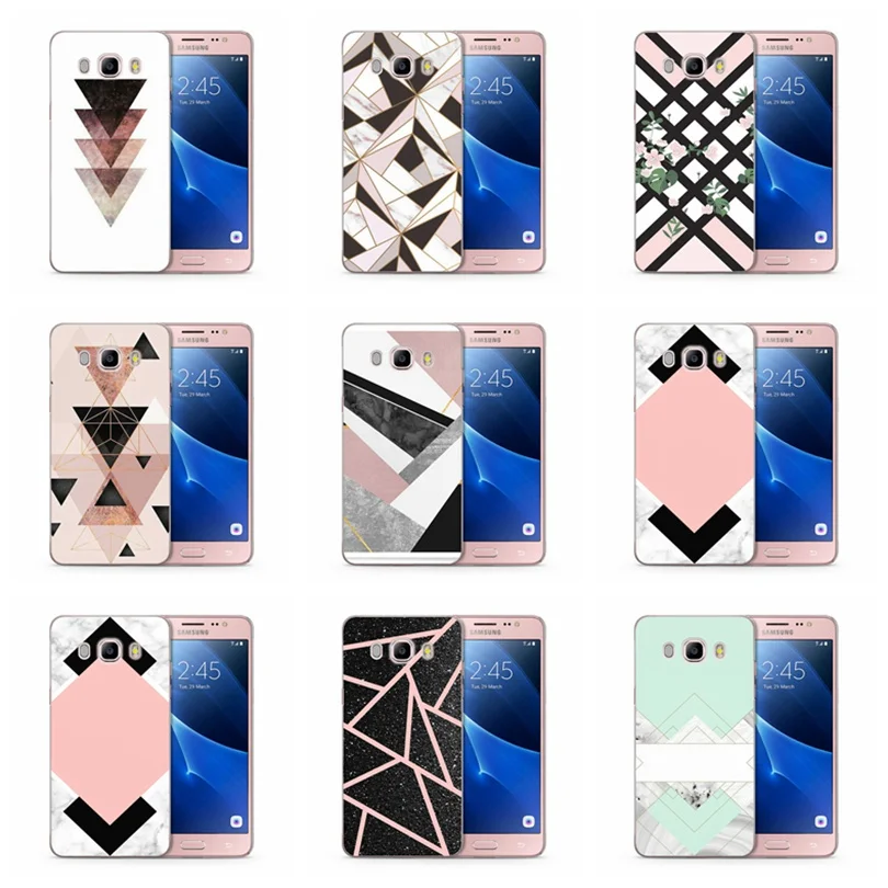 Роскошный чехол из ТПУ для Samsung Galaxy A3 A5 2016 2017 prime J1 J2 J3 J5 J7 цветной мягкий крутой