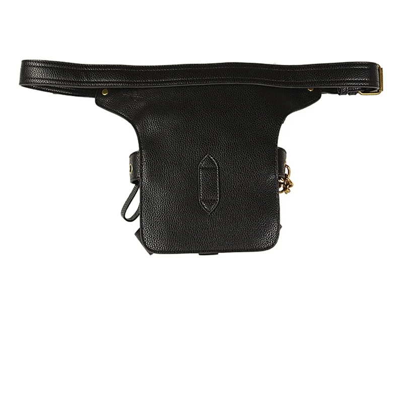 Готический стимпанк поясные сумки для женщин Rock Leg Pack PU кожаные через плечо