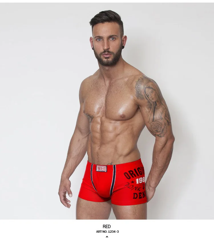 Мужское хлопковое нижнее белье мужские боксеры высокого качества трусы для