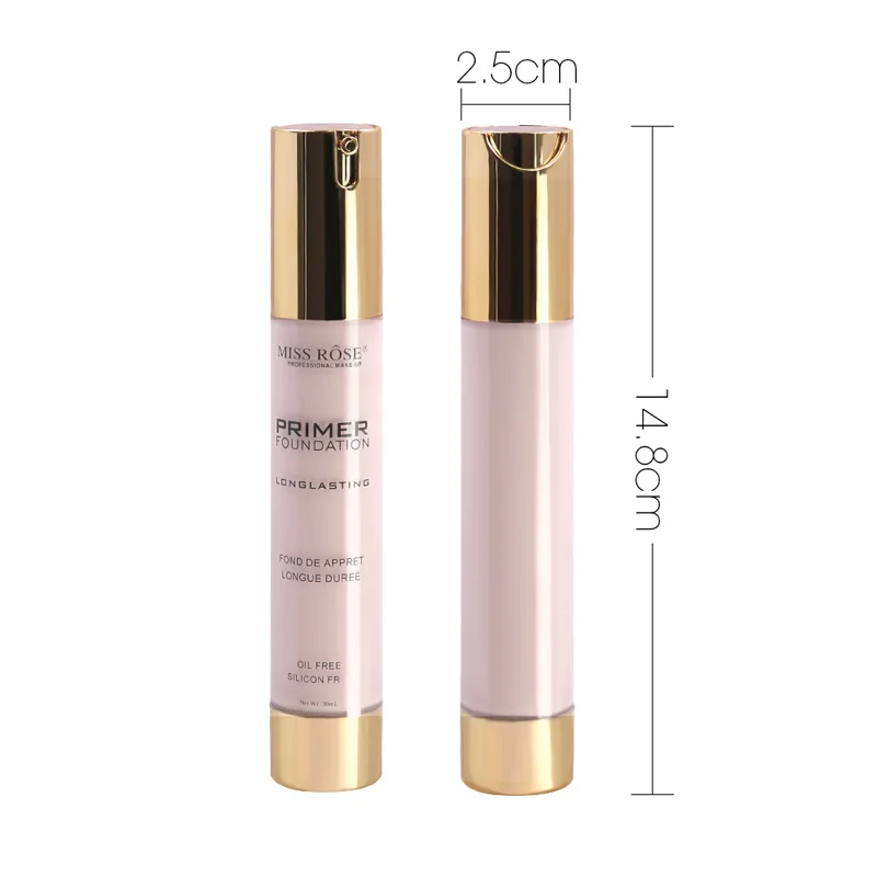 new MISS ROSE Mousse Foundation Natural Bare Makeup 30ml Liquid Women Cosmetic Concealer Oil Control Base Make Up | Красота и