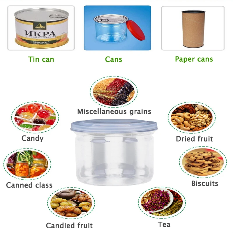 TDFJ-160 Настольная автоматическая машина для укупорки контейнеров Машина