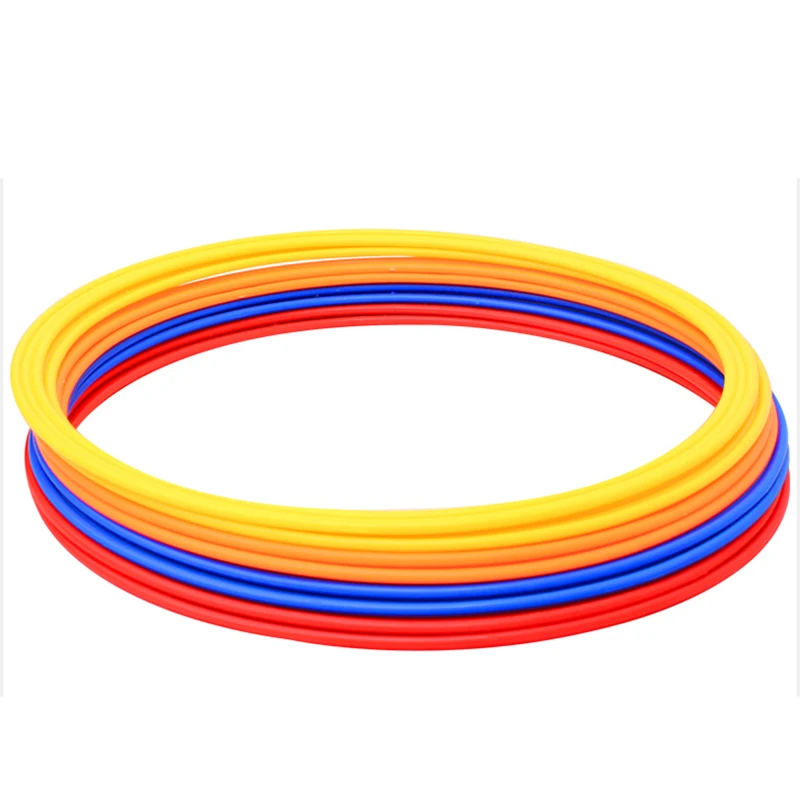 6 шт. один набор 40 см футбольные кольца для гибкого режима ПЭ чувствительное