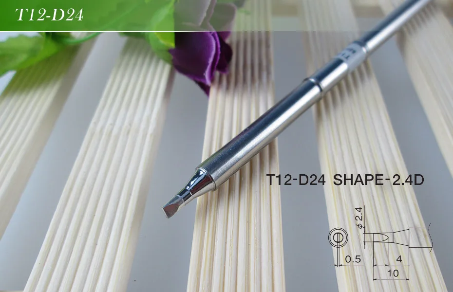 Наконечники для паяльника QUICKO SHAPE D Series T12 LED/O цифровой светодиодный ллер STC/STM32 D4 DL32