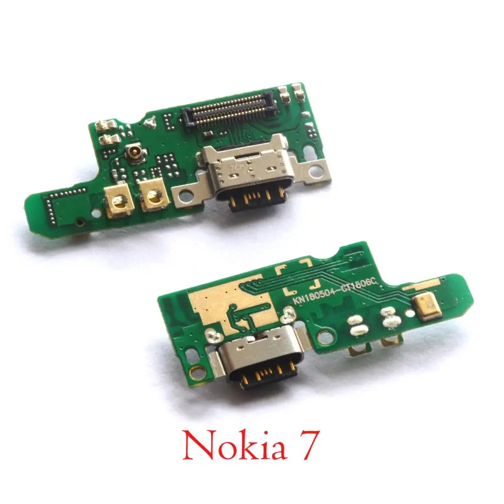 

Для Nokia 7 Micro USB зарядное устройство гибкий кабель/порт зарядки Micro USB плата для Nokia7
