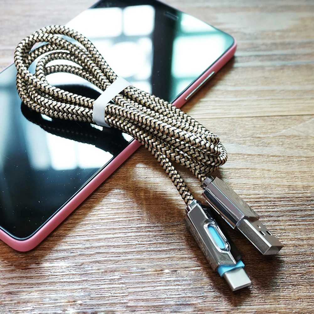 Android Type C Lights UV Cable Charging Data Line Fast Micro USB | Электроника