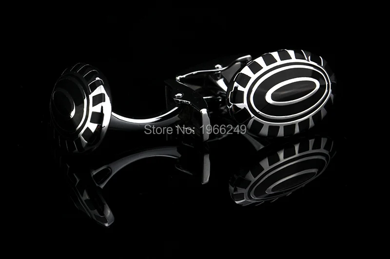 MMS ювелирные изделия рубашки модные запонки для мужчин бренд цветок Овальные