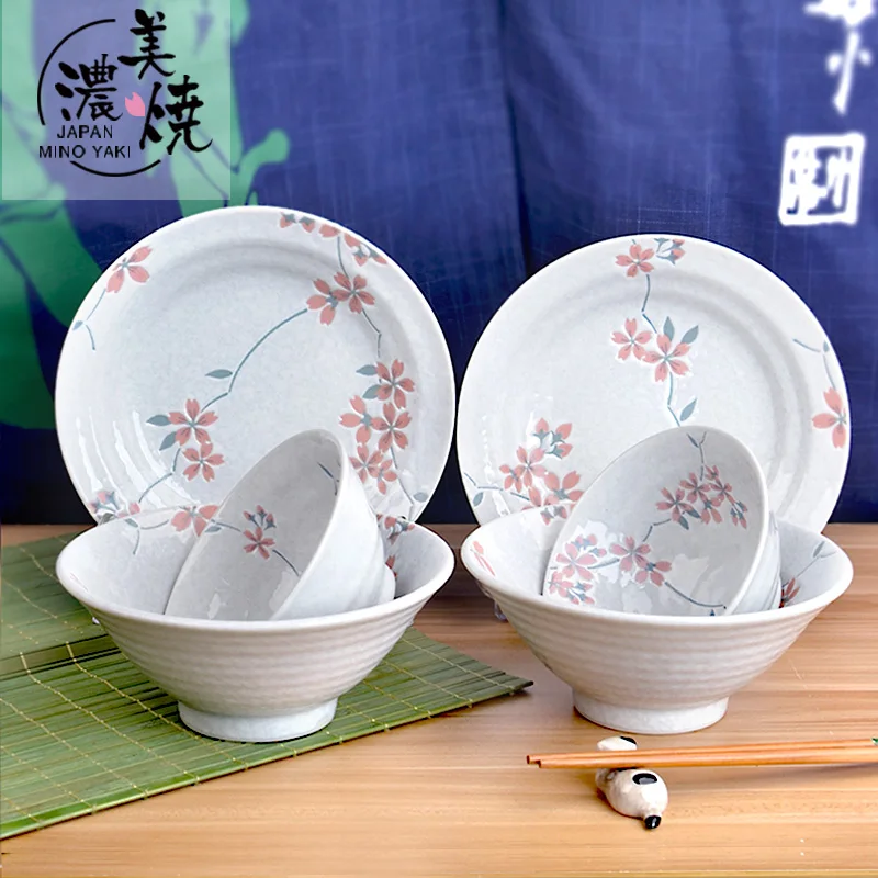 Мино сжечь импортируемых из Японии Сакура керамическая посуда плита бытовой