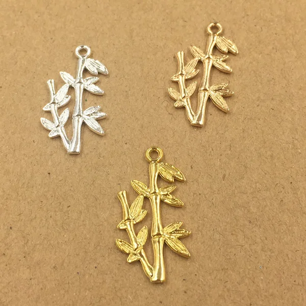 Подвеска в виде бамбукового листа из металлического сплава 29 х15 мм 100 шт. |