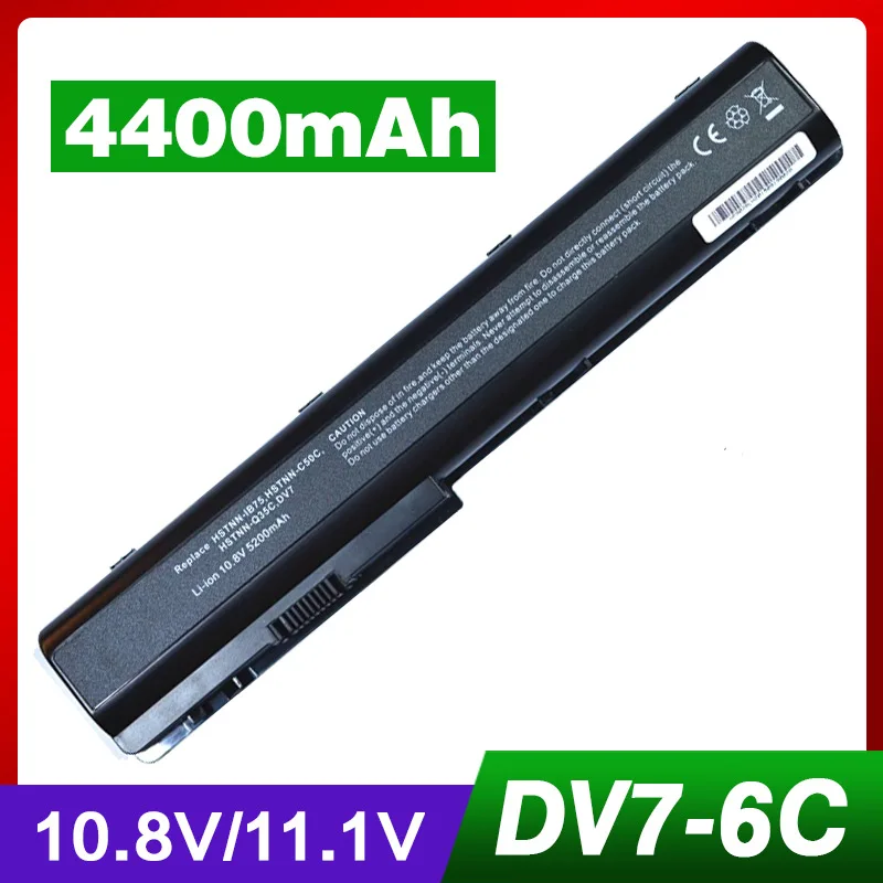 Аккумулятор dv7 для ноутбука HP KS525AA HDX18 HDX18t Pavilion dv7t dv7z 1200 CT dv8 dv8t 2000 1 2 8 8|battery dv7|laptop