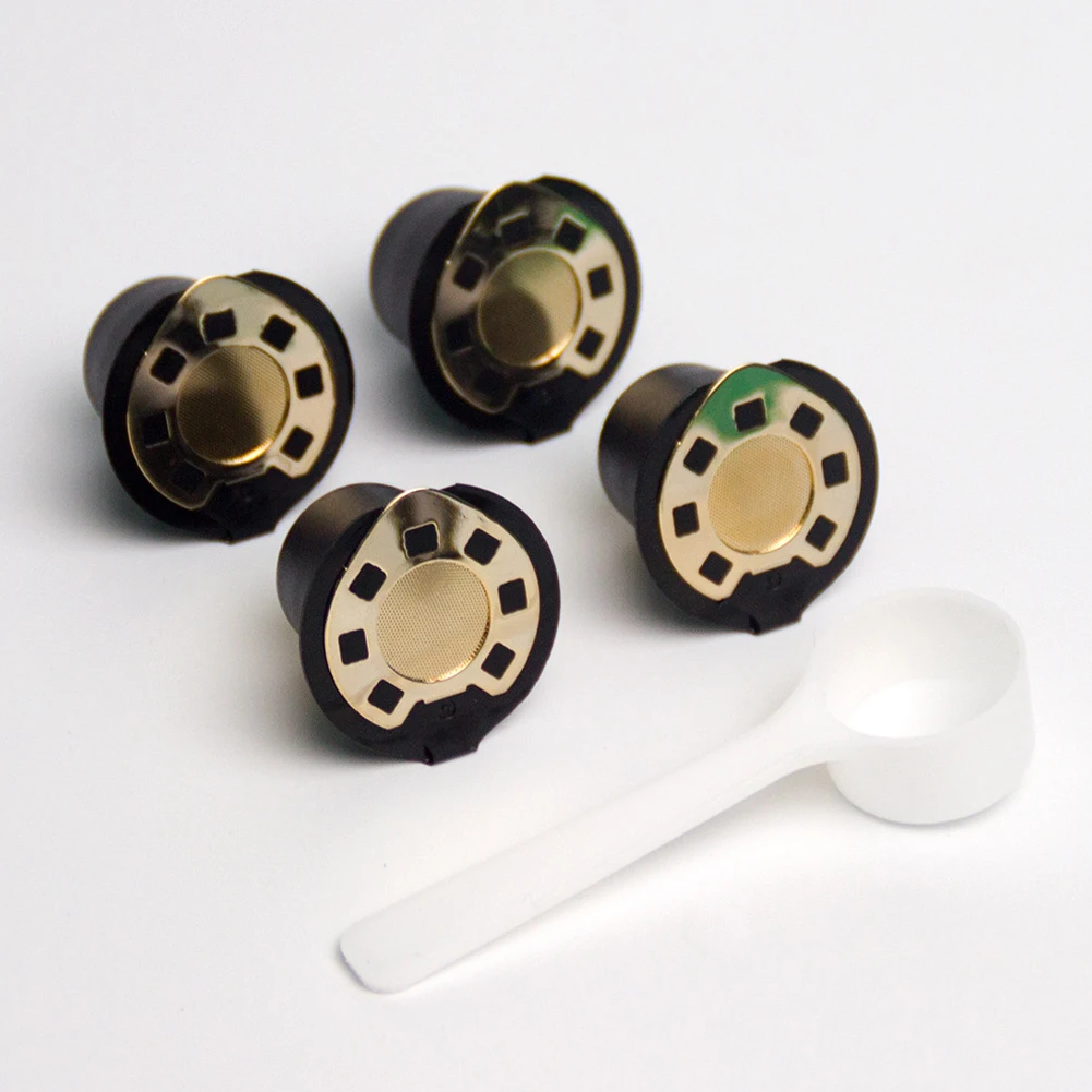 For Kitchen Compatible Filter Coffee Accessories Capsule With Metal-back Refillable Reusable Nespresso Portable | Дом и сад