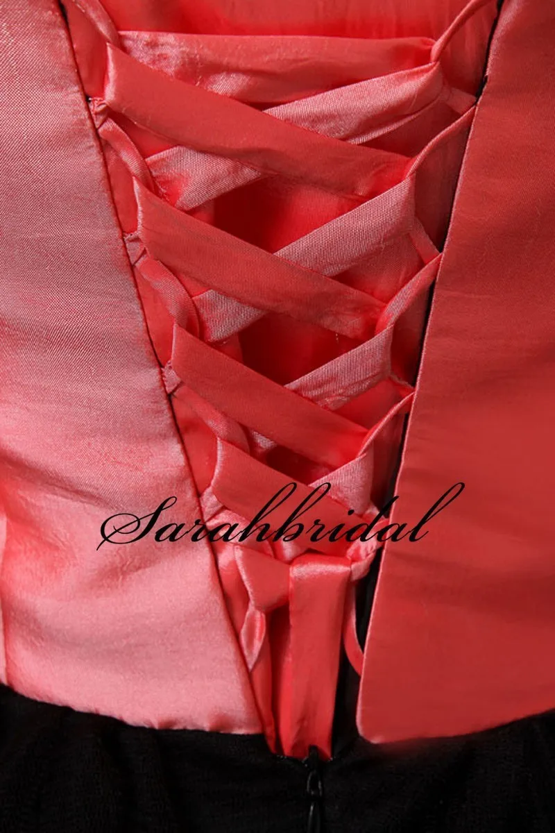 In Stock 2015 Short Mini Tulle Ball Gown Prom Dresses Party Beads Sweetheart Appliques Sexy Homecoming | Свадьбы и торжества