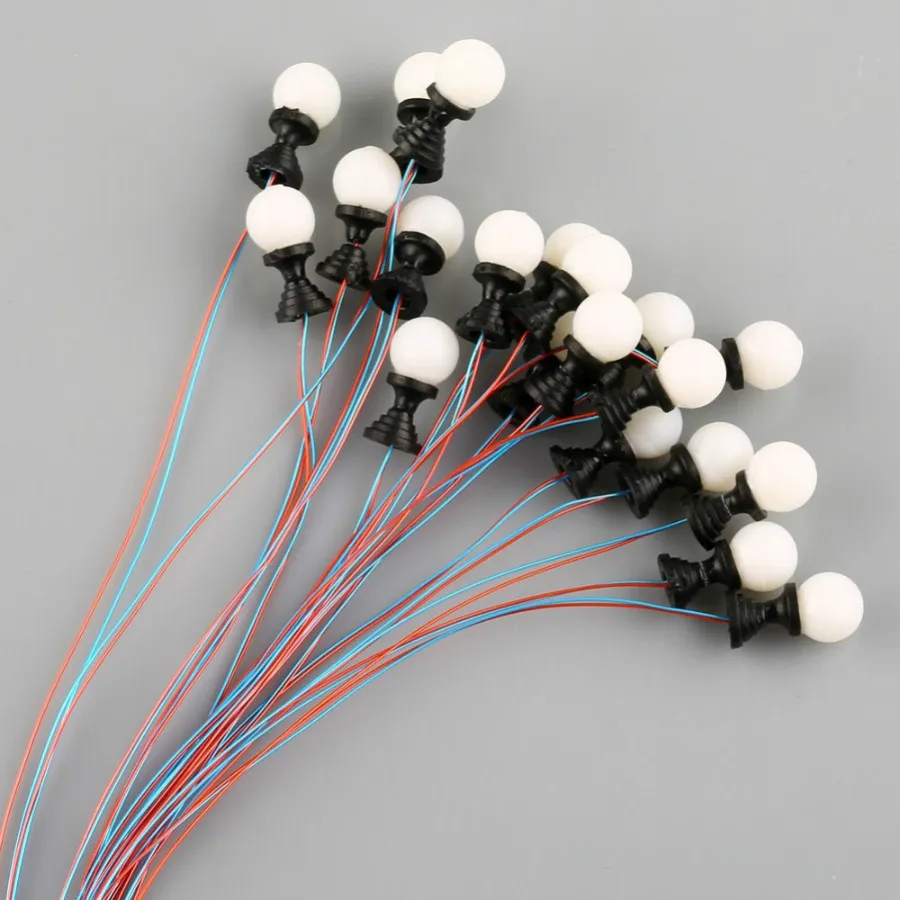 20 одна осветительная головка открытый сад модельный фонарный столб лампы парк