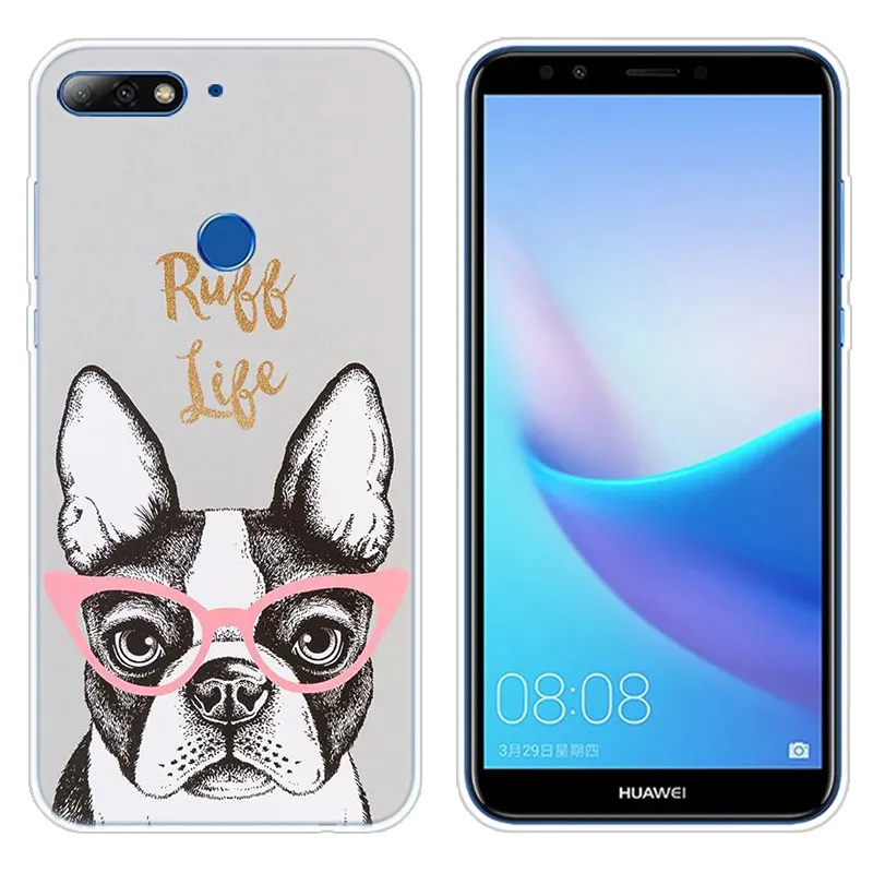 Силиконовый чехол для Huawei Mate 10 20 Lite Pro Y7 Y9 Prime 2019 Y5 Y6 2018 2017|Бамперы| |