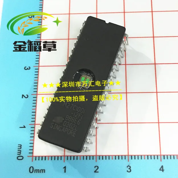 Бесплатная доставка 10 шт./лот M27C1001 12F1 EPROM DIP 32 IC|eprom|icic eprome |