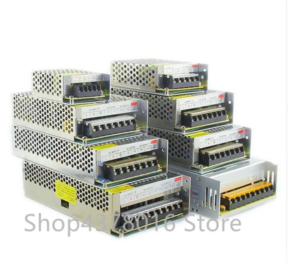 AC 110V 220V DC/DC 5V 12V 24V 1A 2A 3A 5A 10A 15A 20A 30A 50A переключатель Питание Драйвер адаптер - Фото №1