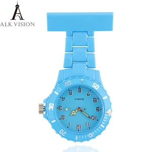 Клипса Fob часы медсестры Япония Брошь Висячие часы для медсестры Мужчины Женщины Мужчины карманные часы relogio Часы кварцевые перемещение мужчины t