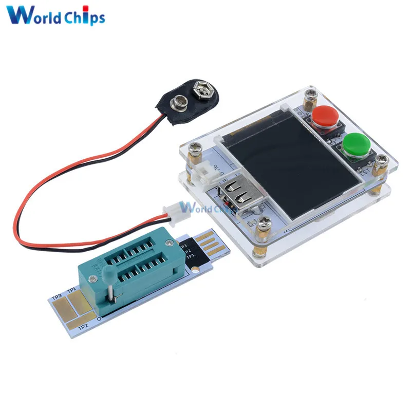 MK 328 MK328 ATmega328p Диод Триод Емкость транзистора тестер 1 8 дюймов ЖК экран 128X160 мини USB