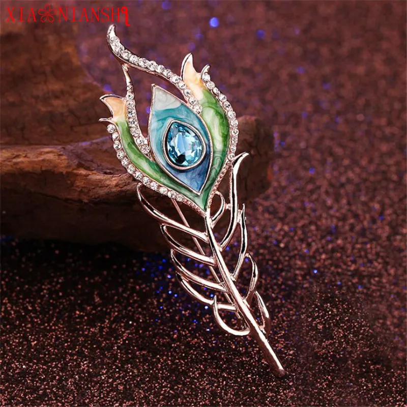 Заколка для волос с павлиньими перьями и кристаллами|crystal hair sticks|hair stickfeather hairpin |