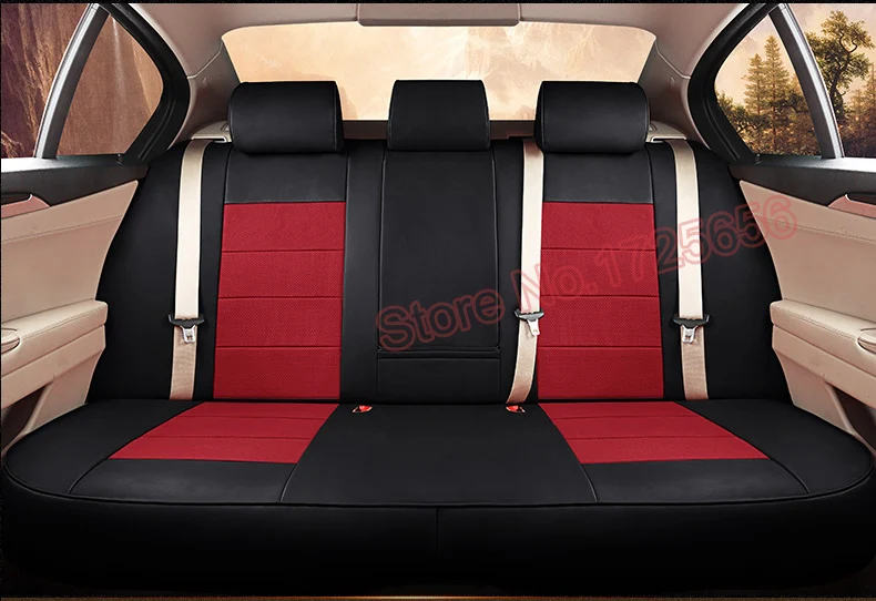 AutoDecorun 15 шт./компл. сиденье из натуральной кожи чехлы для Chevrolet Cruze 2009 2010 2011 2012- Сиденье коврики для стола или пола аксессуары