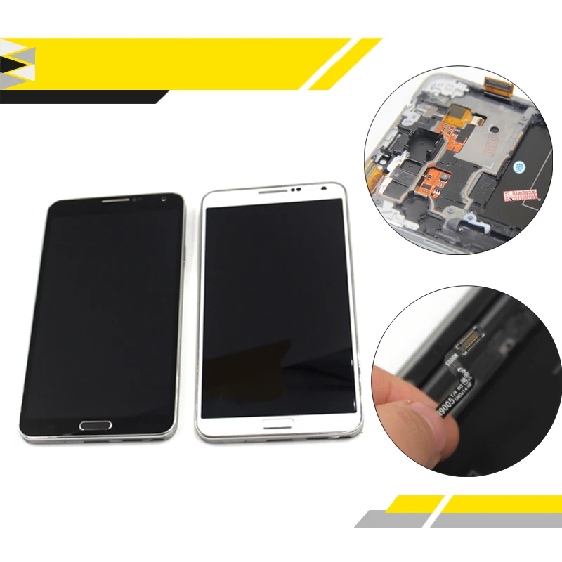 100% протестированный ЖК дисплей совместимый с Samsung Galaxy Note3 Note 3 N9005 N900A сенсорный