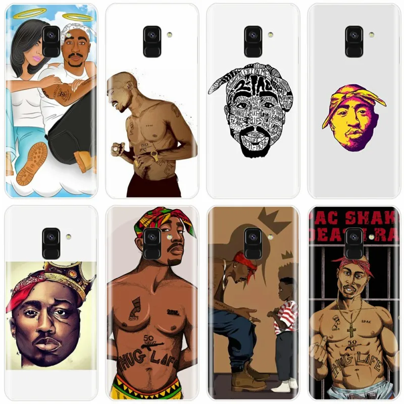 Makaveli Tupac Amaru Shakur Мягкий силиконовый чехол для телефона Samsung Galaxy A5 A7 A8 2015 2016 A3 2017 A9