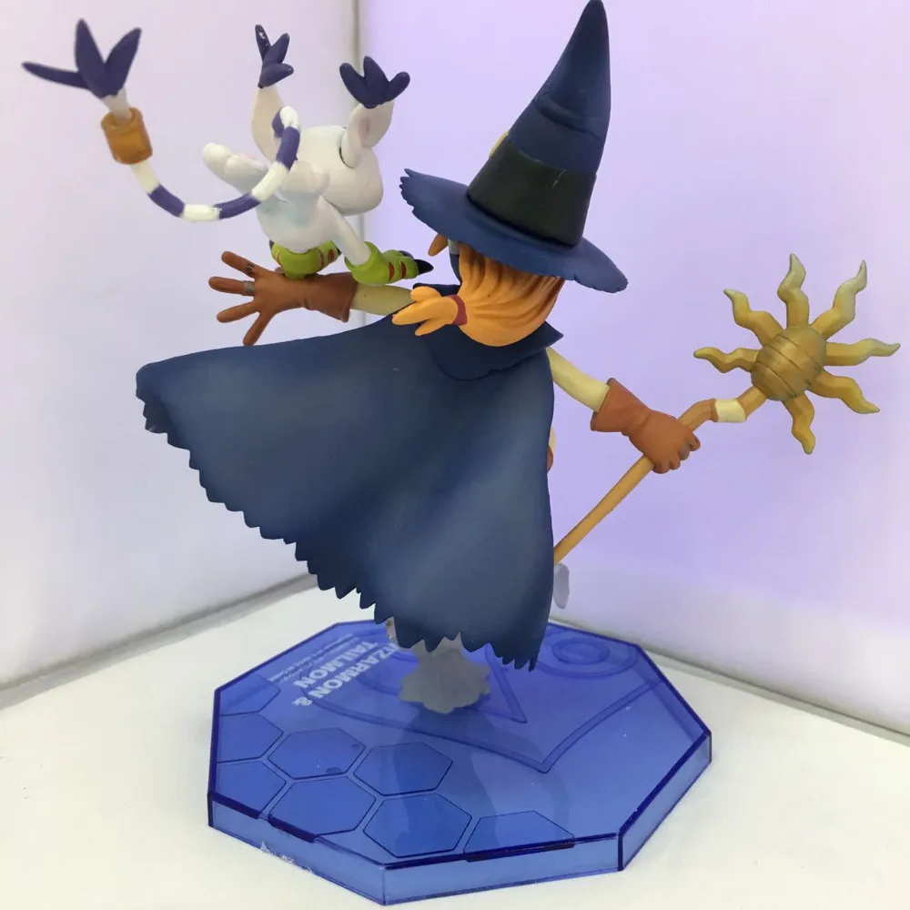 HKXZM Аниме 14 см Digimon Adventure Digital Monster Wizarmon Tailmon ПВХ фигурка Коллекционная кукла модель